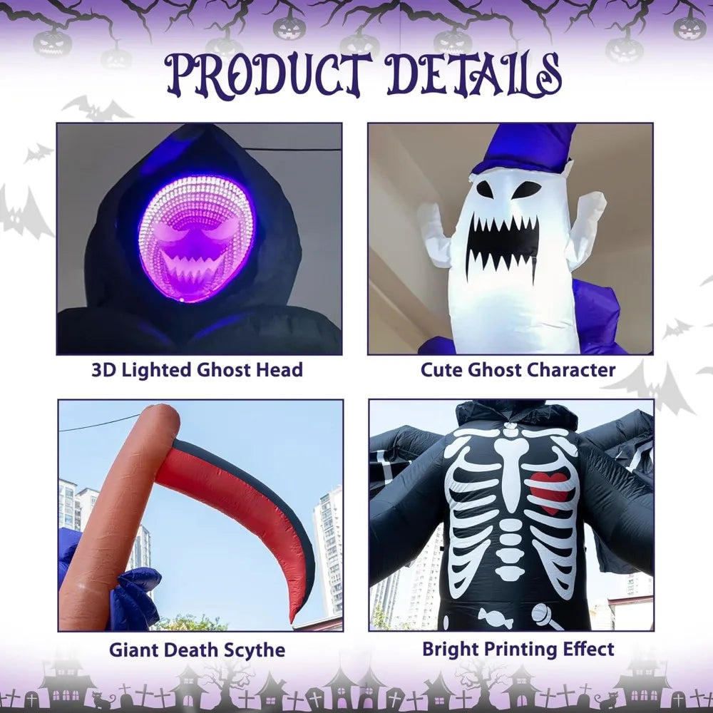 Grim Reaper Halloween Inflatable