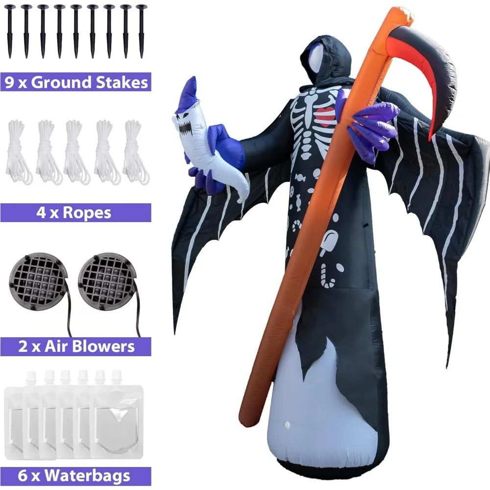 Grim Reaper Halloween Inflatable