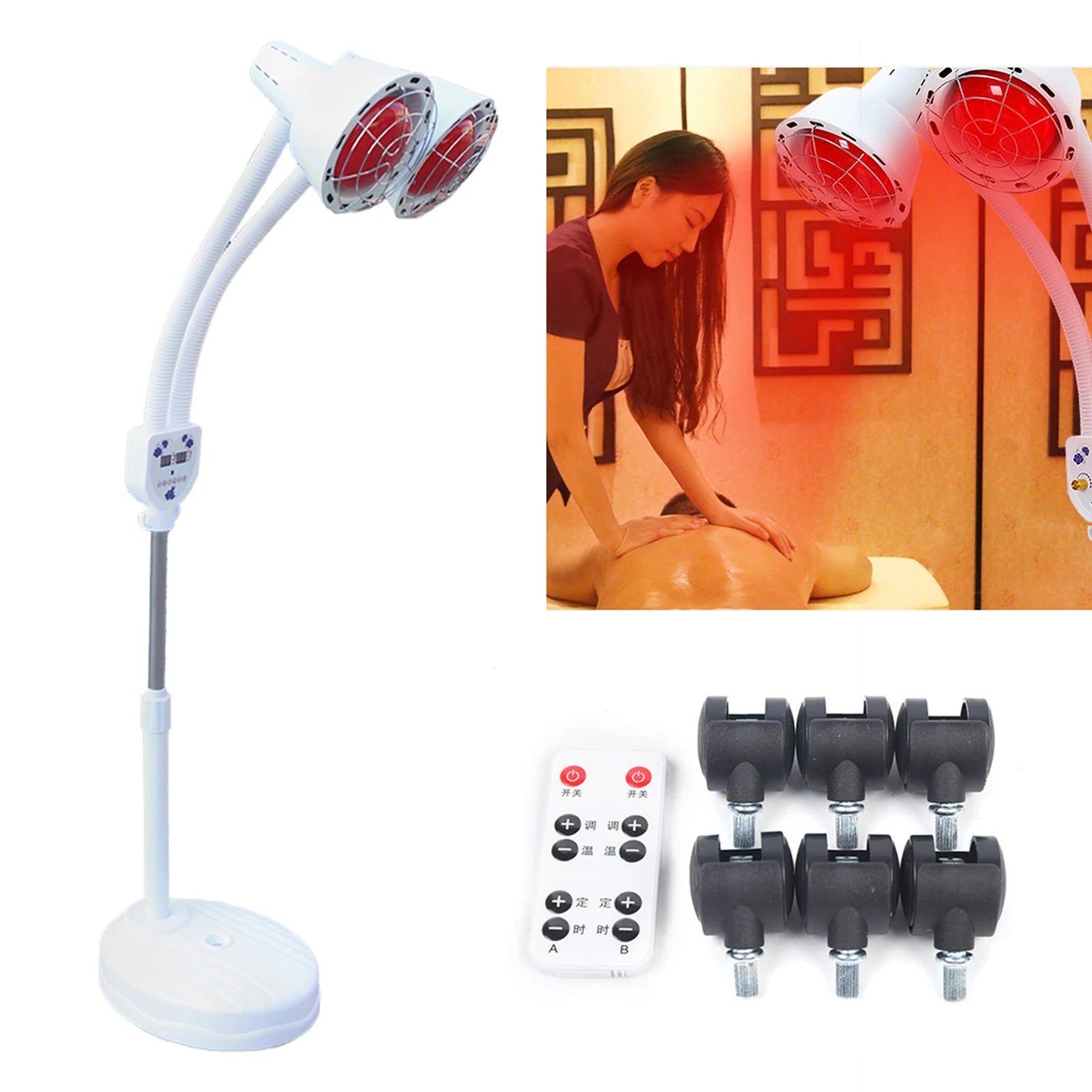 Infrared Heat Therapy Lamp